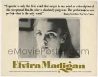 9y432 ELVIRA MADIGAN LC 1967 best close portrait of beautiful Pia Degermark, Bo Widerberg!