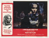 9y760 PLAY IT AS IT LAYS LC #2 1972 Tuesday Weld on projector screen, directed by Frank Perry!