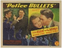 9y152 POLICE BULLETS TC 1942 Joan Marsh, John Archer, Milburn Stone, about the protection racket!