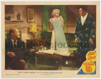 9y763 POSTMAN ALWAYS RINGS TWICE LC #4 1946 Lana Turner, John Garfield & clueless Cecil Kellaway!