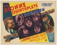 9y160 REUNION TC 1936 great images of the Dionne Quintuplets, Jean Hersholt & Rochelle Hudson!