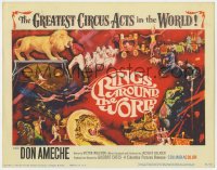 9y164 RINGS AROUND THE WORLD TC 1966 Don Ameche, art of the greatest circus acts in the world!