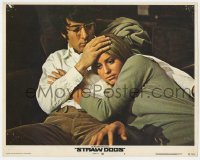 9y856 STRAW DOGS LC #5 1972 directed by Sam Peckinpah, c/u of Dustin Hoffman & Susan George!