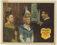 9y864 SWEET ROSIE O'GRADY LC 1943 pretty Betty Grable between Robert Young & Virginia Grey!