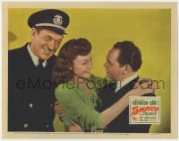 9y869 TAMPICO LC 1944 great cast image of Edward G Robinson, Lynn Bari & Victor McLaglen!