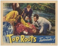 9y870 TAP ROOTS LC #5 1948 Van Heflin, Native American Boris Karloff, unconscious Julie London!