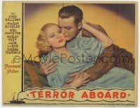 9y878 TERROR ABOARD LC 1933 romantic portrait of Shirley Grey & Neil Hamilton, ultra rare!