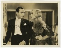 1a138 BOLERO 8x10.25 still 1934 great c/u of George Raft in tuxedo & sexy Carole Lombard!