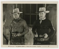 1a141 BORDER LEGION 8x10 still 1930 Jack Holt & Richard Arlen will kill the first man to follow!