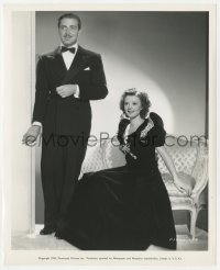 1a153 BULLDOG DRUMMOND'S SECRET POLICE 8.25x10 still 1939 John Howard standing by Heather Angel!