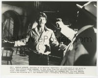 1a158 CABOBLANCO 8x10.25 still 1980 Charles Bronson confronted at gunpoint by former Nazi Robards!