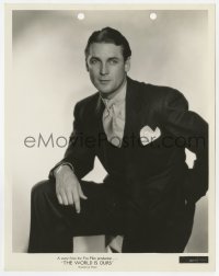 1a177 CHANGE OF HEART 8x10.25 still 1934 full-length posed portrait of Charles Farrell in suit!