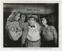 1a400 HERE COME THE CO-EDS 8.25x10 still 1945 Lou Costello with Martha O'Driscoll & Peggy Ryan!