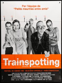 1c953 TRAINSPOTTING French 1p 1996 heroin drug addict Ewan McGregor, directed by Danny Boyle!