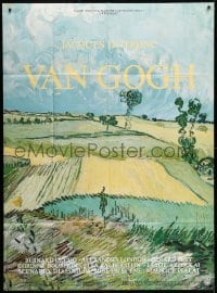 1c972 VAN GOGH French 1p 1991 Maurice Pialat, Jacques Dutronc as Vincent Van Gogh, great art!