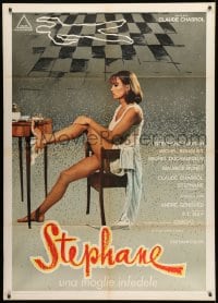 1c422 UNFAITHFUL WIFE Italian 1p 1970 Claude Chabrol's La Femme Infidele, sexy Stephane Audran!