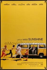 1g584 LITTLE MISS SUNSHINE advance DS 1sh 2006 Abigail Breslin, Kinnear, Steve Carell, Alan Arkin!