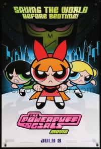 1g698 POWERPUFF GIRLS advance DS 1sh 2002 Craig McCracken, saving the world before bedtime!