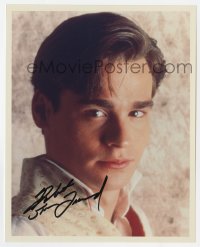 1h824 ROBERT SEAN LEONARD signed color 8x10 REPRO still 1990s great head & shoulders portrait!