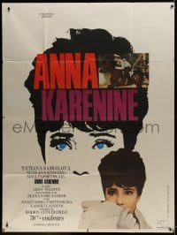 1j495 ANNA KARENINA French 1p 1967 Aleksandr Zarkhy's Russian version of Leo Tolstoy's novel!