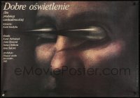 1t324 AMATEUR PHOTOGRAPHER Polish 26x37 1987 wild Wieslaw Walkuski art of eyes shooting daggers!