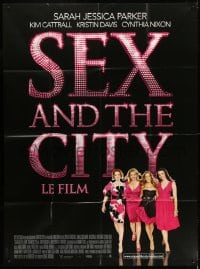 2f899 SEX & THE CITY French 1p 1908 great image of Sarah Jessica Parker, Kim Cattrall & cast!