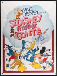 2f904 SI DISNEY M'ETAIT CONTE French 1p 1973 Disney classics, Mickey, Donald, Goofy & more!