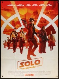 2f912 SOLO advance French 1p 2018 A Star Wars Story, Ron Howard, Alden Ehrenreich as young Han!