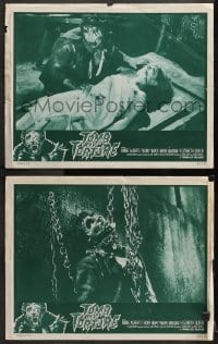 2r985 TOMB OF TORTURE 2 LCs 1966 Antonio Boccaci's Metempsyco, wild horror images!