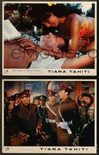 2r597 TIARA TAHITI 5 English LCs 1962 James Mason, John Mills, sexy Rosenda Monteros!