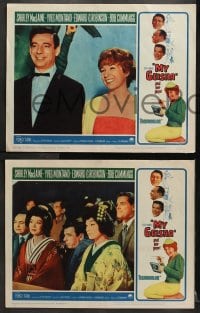 2r243 MY GEISHA 8 LCs 1962 Asian Shirley MacLaine, Yves Montand, Edward G. Robinson, Bob Cummings!