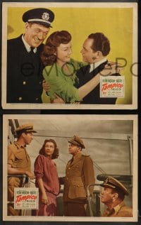 2r703 TAMPICO 4 LCs 1944 Edward G. Robinson, Lynn Bari, Victor McLaglen, World War II Navy!