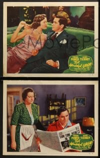 2r818 THAT WONDERFUL URGE 3 LCs 1949 great images of Tyrone Power, sexy Gene Tierney!