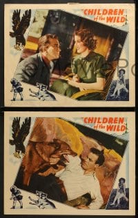 2r532 TOPA TOPA 6 LCs 1939 dog framed for murder by evil trapper, Children of the Wild!