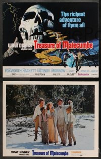 2r364 TREASURE OF MATECUMBE 8 LCs 1976 Walt Disney, Robert Foxworth, Joan Hackett & Peter Ustinov!