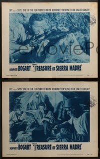 2r598 TREASURE OF THE SIERRA MADRE 5 LCs R1956 Humphrey Bogart, Tim Holt & Walter Huston, classic