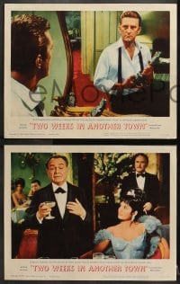 2r599 TWO WEEKS IN ANOTHER TOWN 5 LCs 1962 Kirk Douglas, sexy Cyd Charisse, Robinson, Schiaffino!