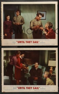 2r535 UNTIL THEY SAIL 6 LCs 1957 U.S. Marine Paul Newman in love with New Zealander Jean Simmons!