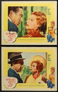 2r373 VISIT 8 LCs 1964 great images of Ingrid Bergman & Anthony Quinn, hell hath no fury!