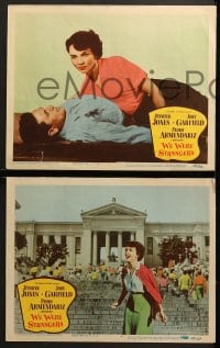 2r709 WE WERE STRANGERS 4 LCs 1949 Jennifer Jones & John Garfield, Pedro Armendariz!