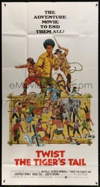 2x484 HOT POTATO int'l 3sh 1976 kung fu hero Jim Kelly, Tanenbaum art, Twist the Tiger's Tail!