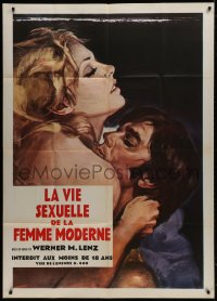 2x807 HONEST INTERVIEW French 39x55 1973 Das Ehrliche Interview, Alexander Allerson, sexy art!