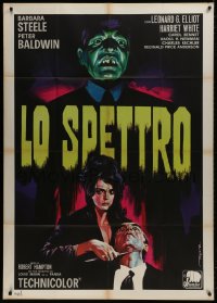 2x785 GHOST Italian 1p R1970 completely different horror art by Enrico De Seta!