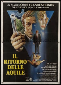 2x230 HOLCROFT COVENANT Italian 2p 1986 Michael Caine, John Frankenheimer, different Crovato art!