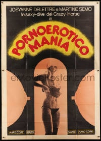 2x300 PORNOEROTICO MANIA Italian 2p 1980s great image of sexy blonde undressing in doorway!