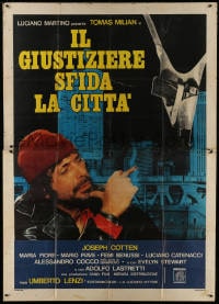 2x343 SYNDICATE SADISTS Italian 2p 1975 Tomas Milian, Umberto Lenzi's Il giustiziere sfida la citta