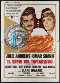 2x344 TAMARIND SEED Italian 2p 1975 different Avelli art of lovers Julie Andrews & Omar Sharif!