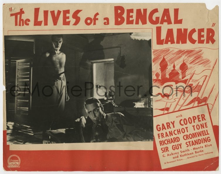 eMoviePoster.com: 4a603 LIVES OF A BENGAL LANCER Canadian LC 1935 ...