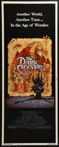 4y510 DARK CRYSTAL insert 1982 Jim Henson & Frank Oz, Richard Amsel fantasy art!