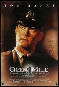 4z685 GREEN MILE advance DS 1sh 1999 Charles deMar art of Tom Hanks, Stephen King prison fantasy!